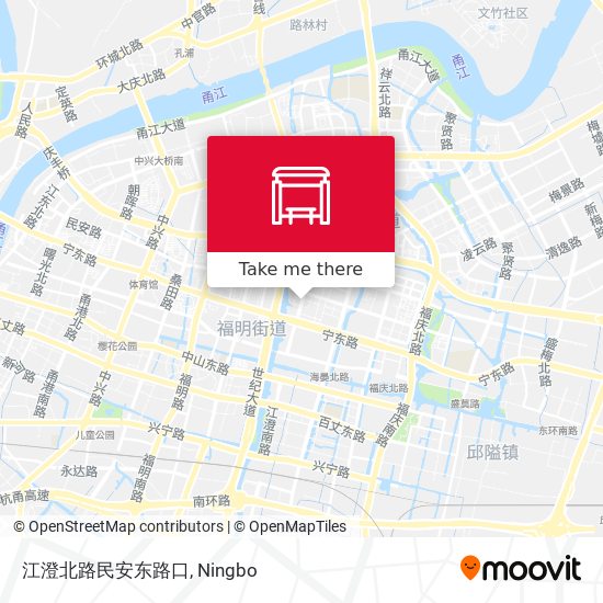 江澄北路民安东路口 map