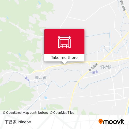 下吕家 map
