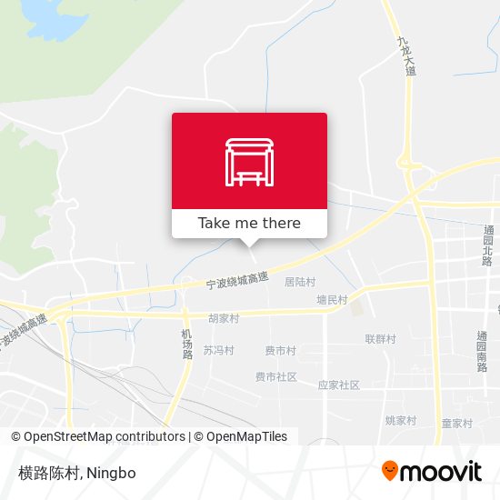 横路陈村 map