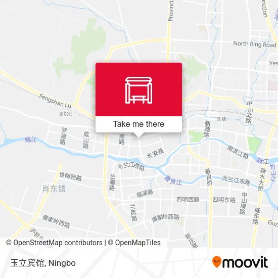 玉立宾馆 map