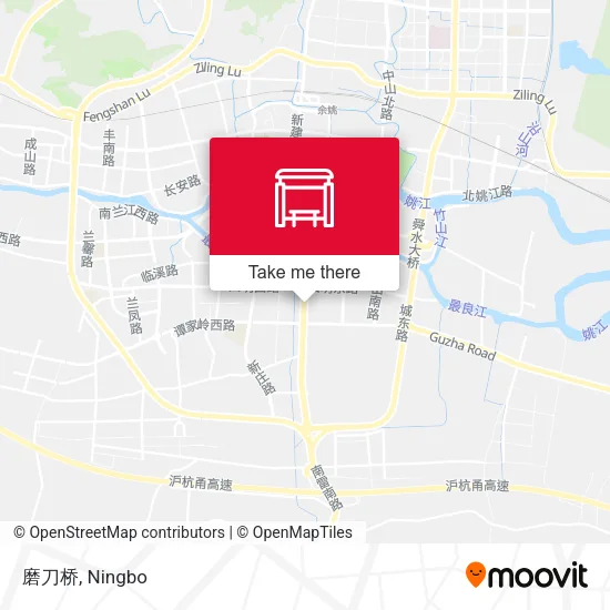 磨刀桥 map
