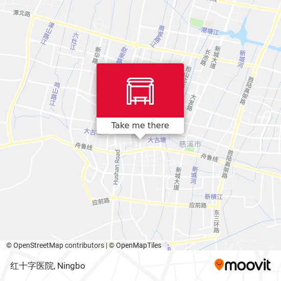 红十字医院 map