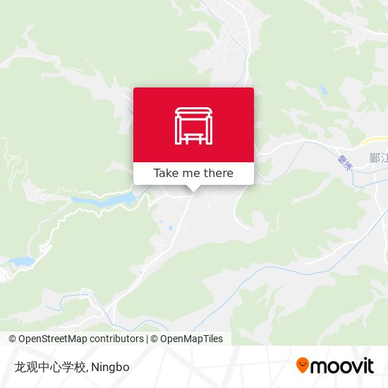 龙观中心学校 map