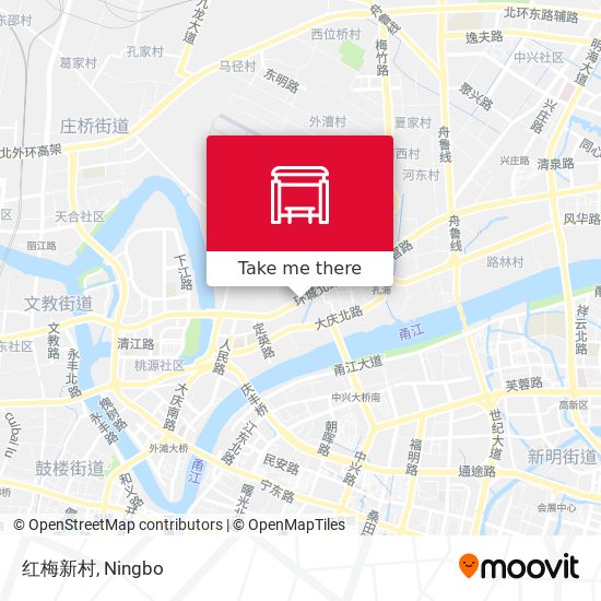 红梅新村 map