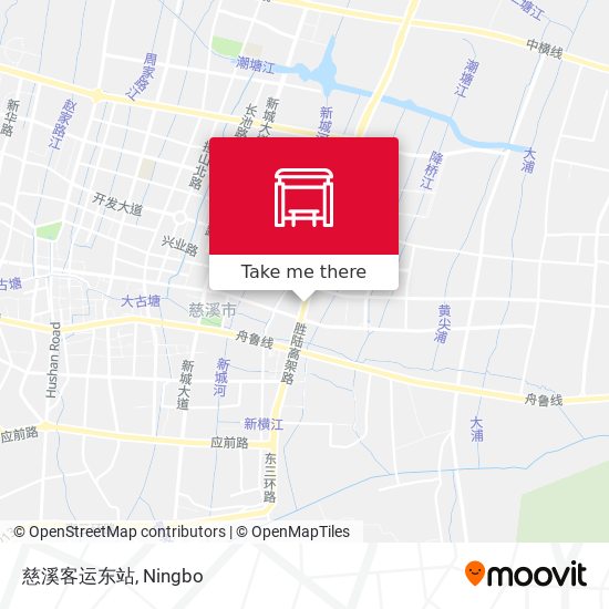 慈溪客运东站 map