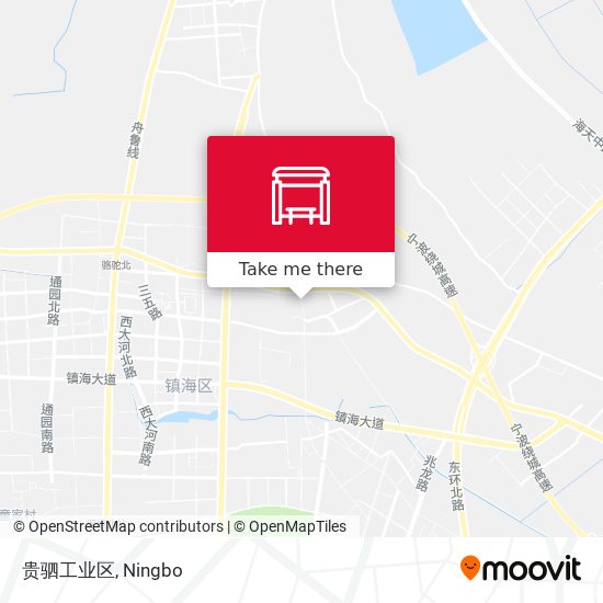 贵驷工业区 map