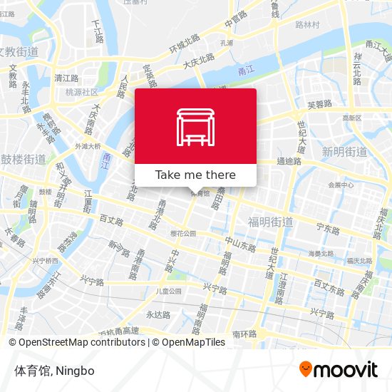 体育馆 map