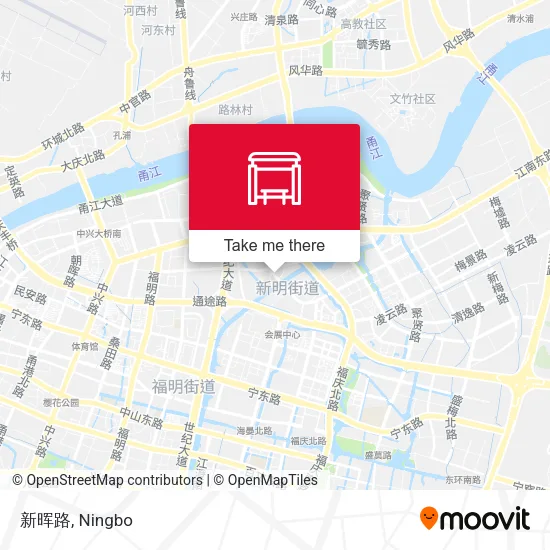 新晖路 map