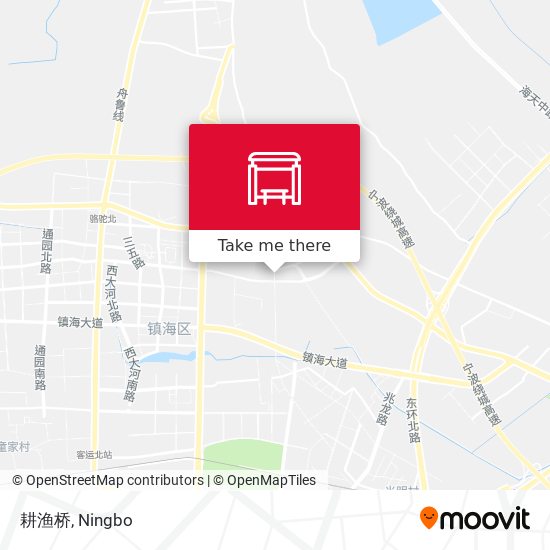 耕渔桥 map