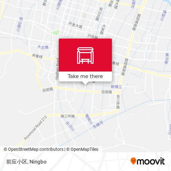 前应小区 map