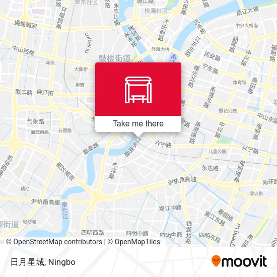 日月星城 map