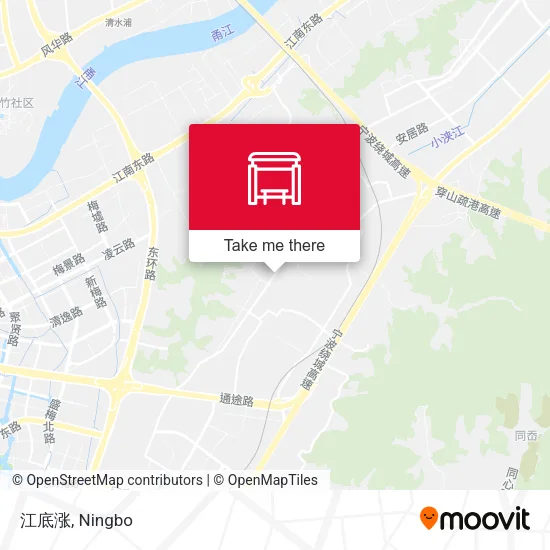 江底涨 map