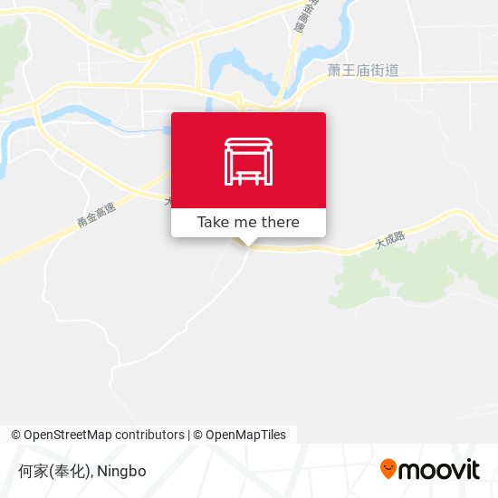 何家(奉化) map
