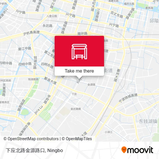 下应北路金源路口 map