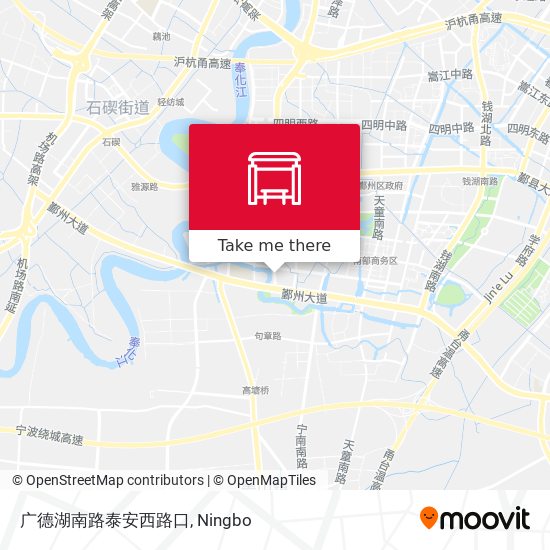 广德湖南路泰安西路口 map