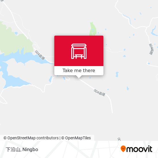 下沿山 map