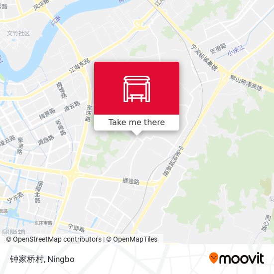 钟家桥村 map