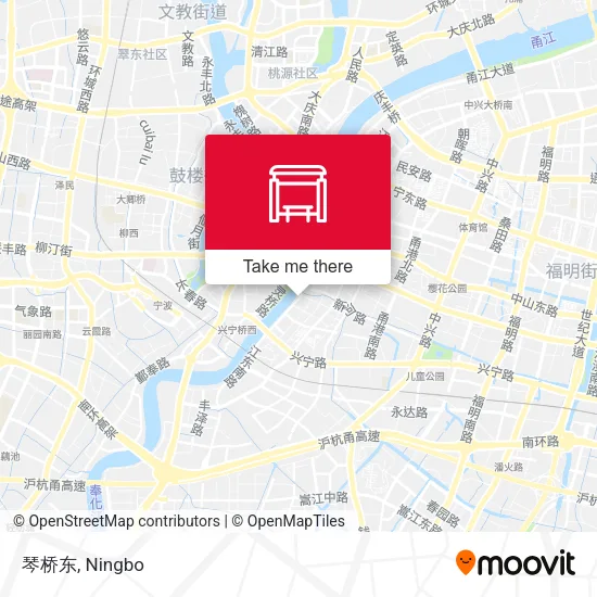 琴桥东 map