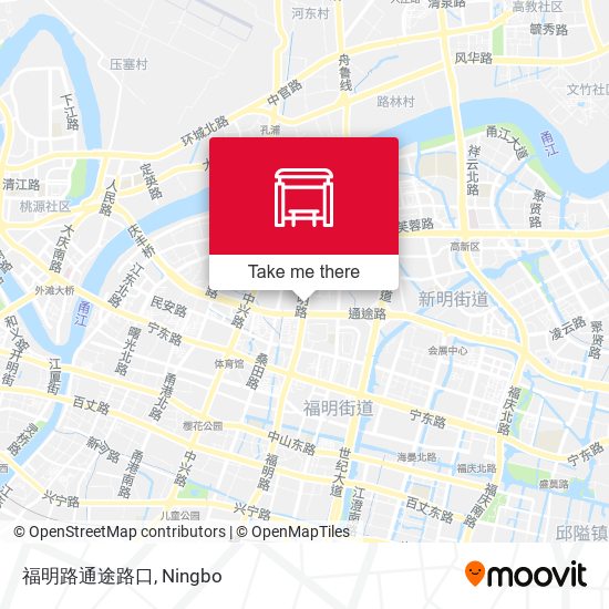 福明路通途路口 map