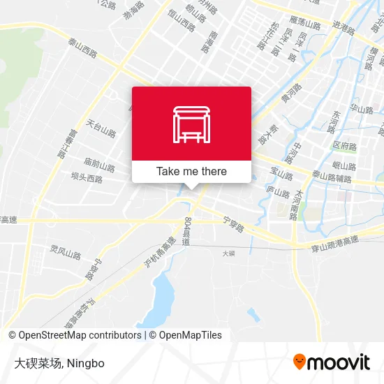 大碶菜场 map