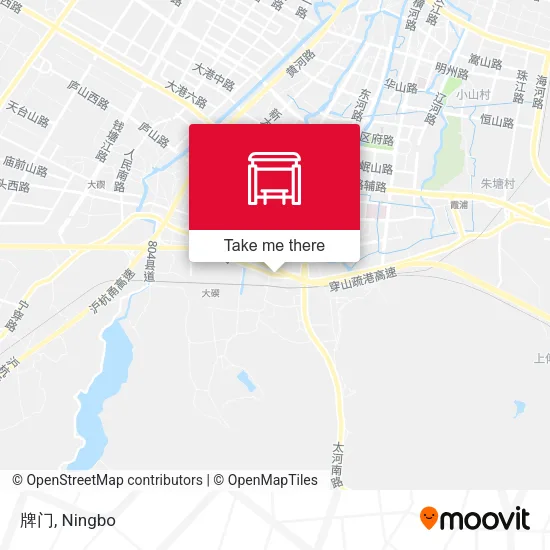 牌门 map