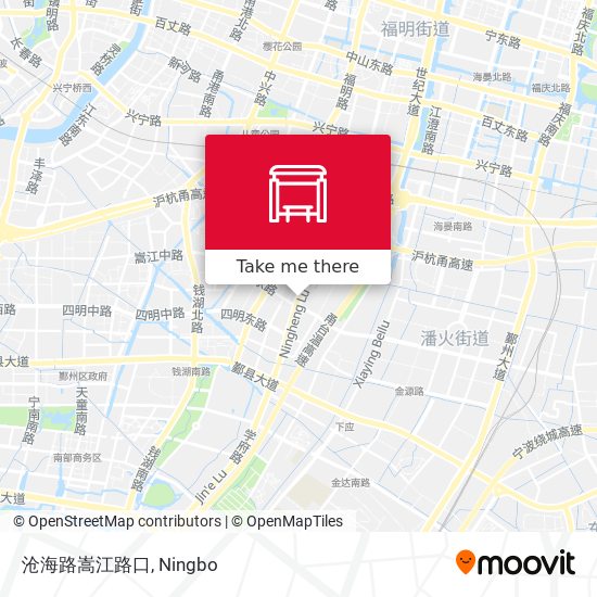 沧海路嵩江路口 map