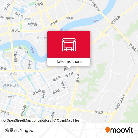 梅景路 map