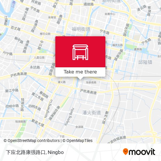 下应北路康强路口 map