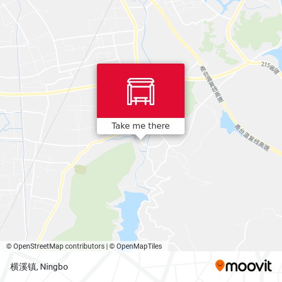 横溪镇 map