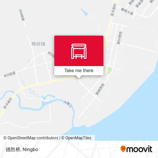 德胜桥 map