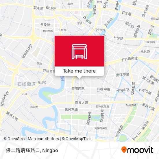 保丰路后庙路口 map