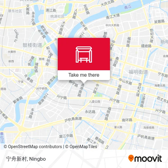 宁舟新村 map