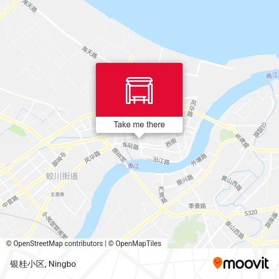 银桂小区 map