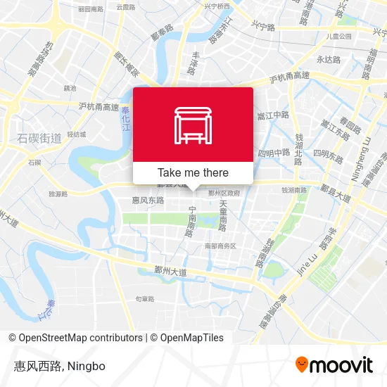 惠风西路 map