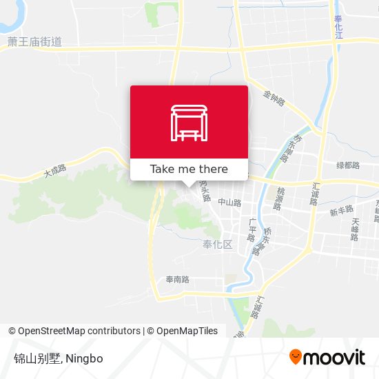 锦山别墅 map