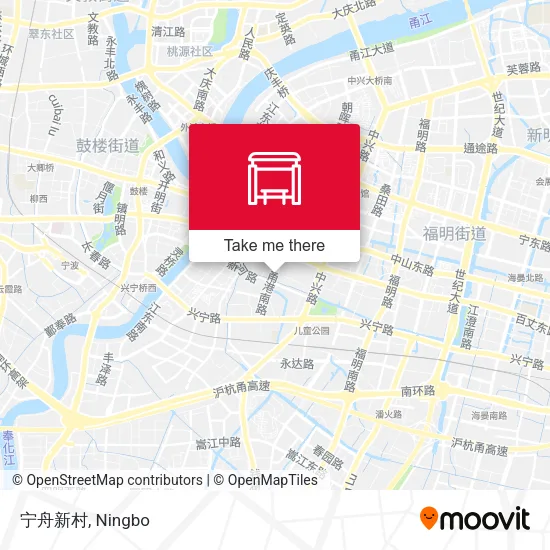 宁舟新村 map