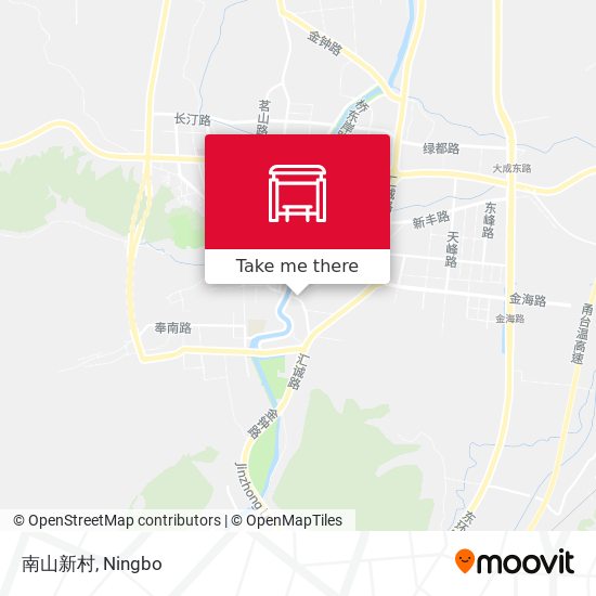 南山新村 map