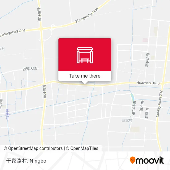 干家路村 map