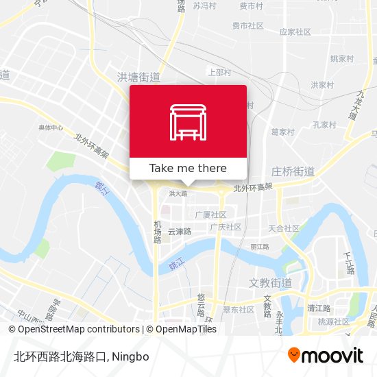 北环西路北海路口 map