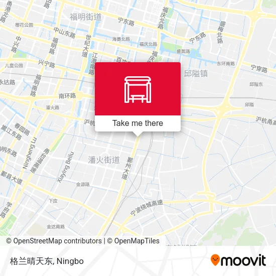 格兰晴天东 map