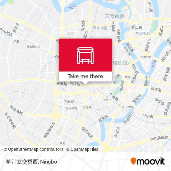 柳汀立交桥西 map