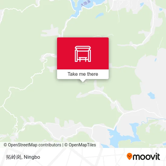 拓岭岗 map