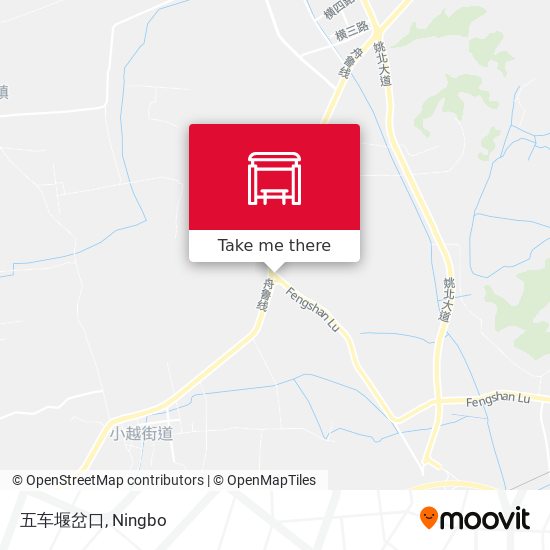 五车堰岔口 map