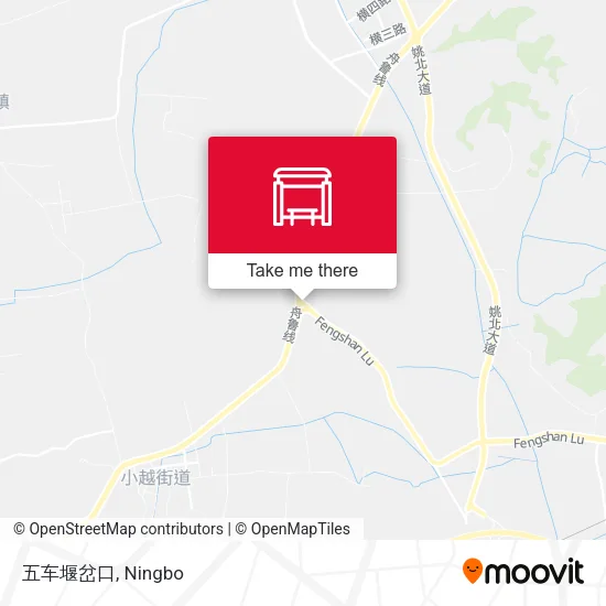 五车堰岔口 map