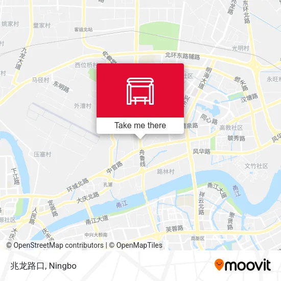 兆龙路口 map