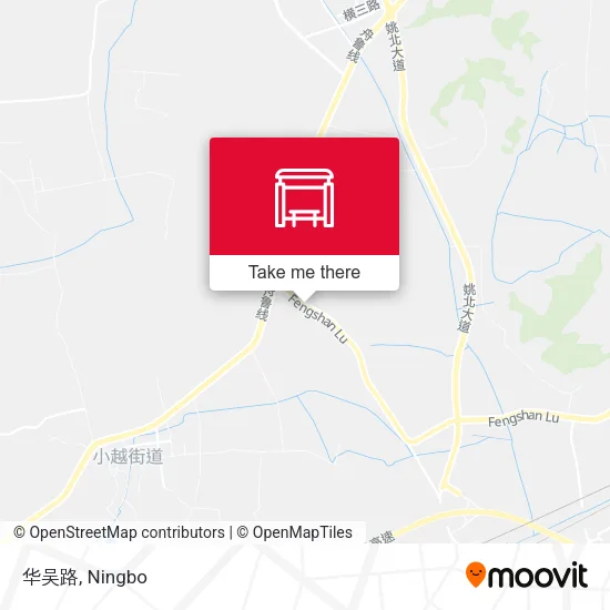 华吴路 map