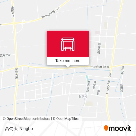 高甸头 map