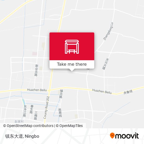 镇东大道 map