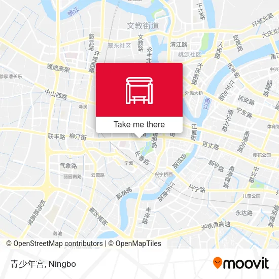 青少年宫 map