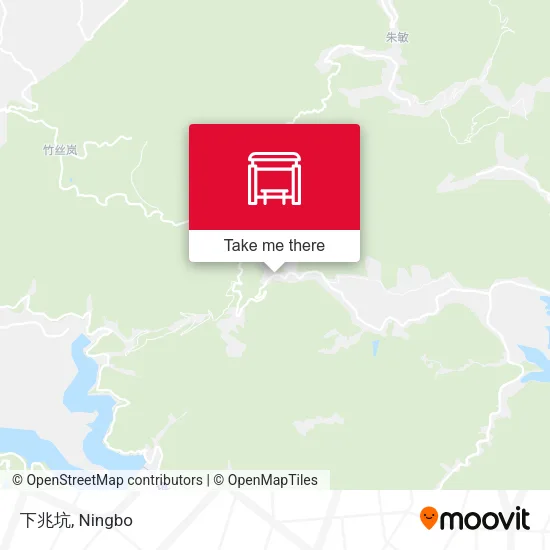 下兆坑 map